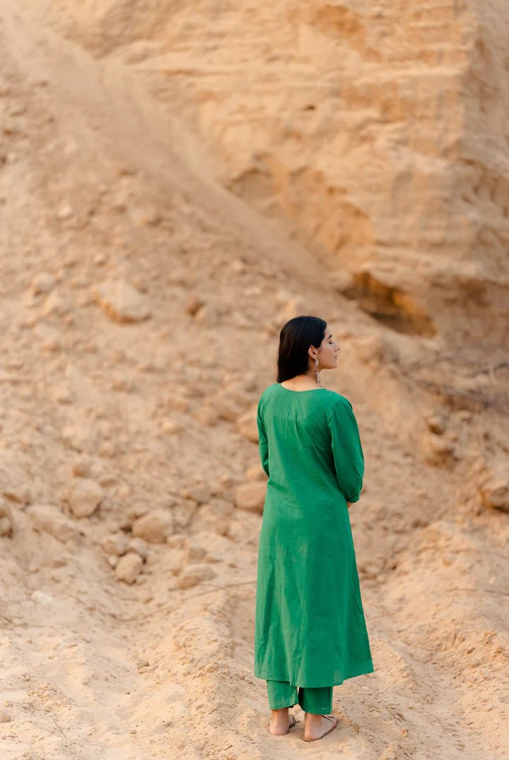 Mystic Green Kurta Set - CiceroniCo-ord SetMaidaan