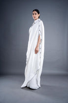 Mystic White Saree - CiceroniSareeATBW