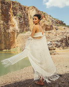 Natural Coloured Fringe Set - CiceroniCo-ord SetPriyanca Khanna