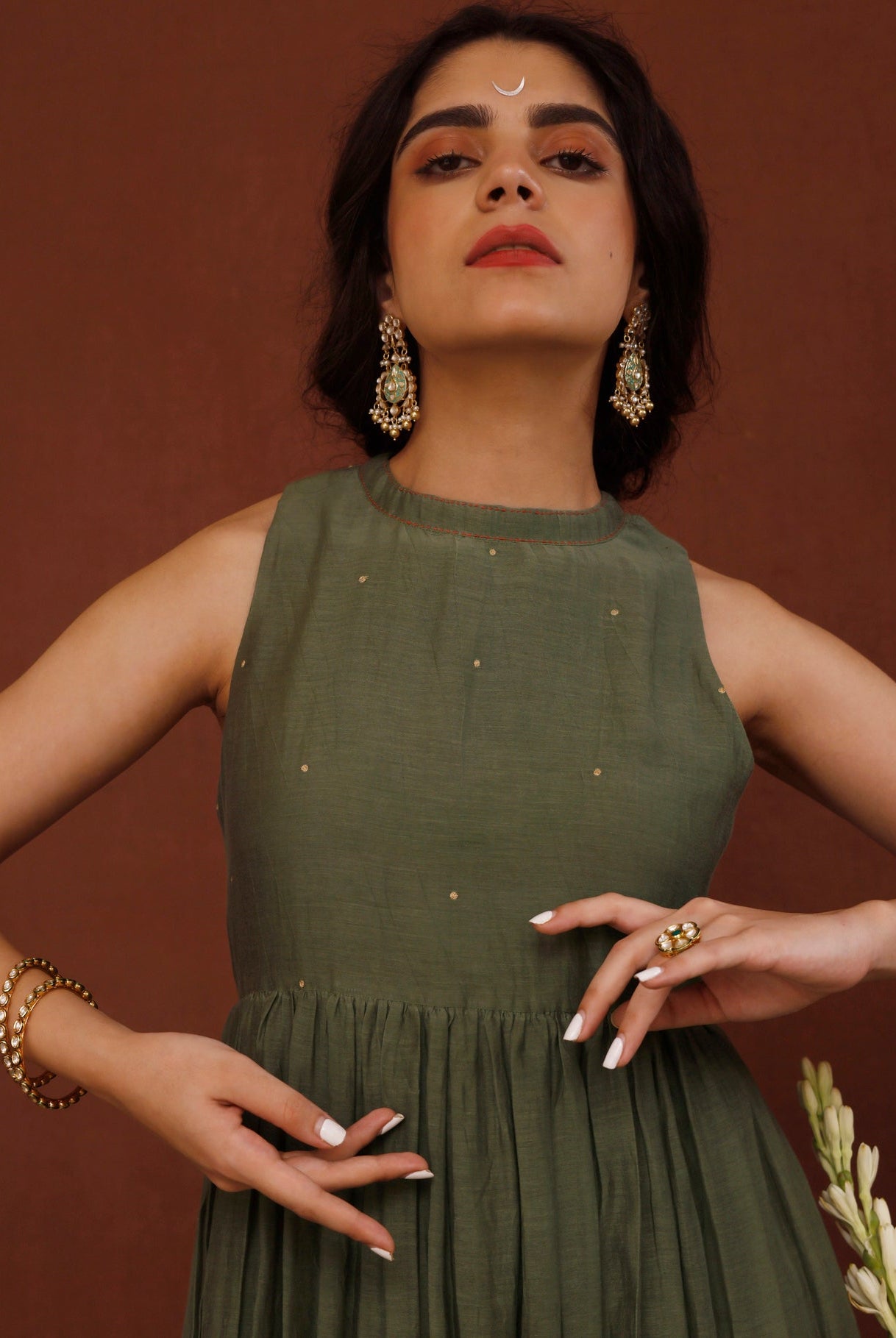Nidhi Outfit - CiceroniKurta Set, Festive wearChokhi Chorri