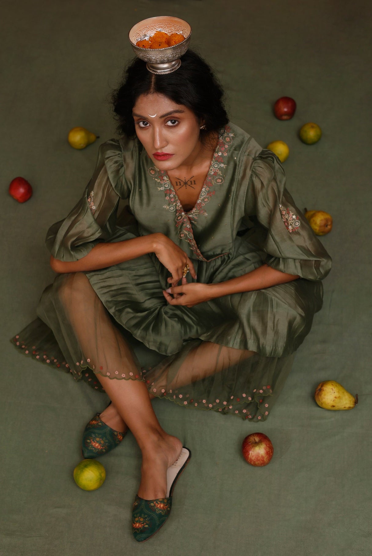 Nisha Outfit - CiceroniKurta Set, Festive wearChokhi Chorri