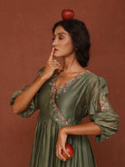 Nisha Outfit - CiceroniKurta Set, Festive wearChokhi Chorri
