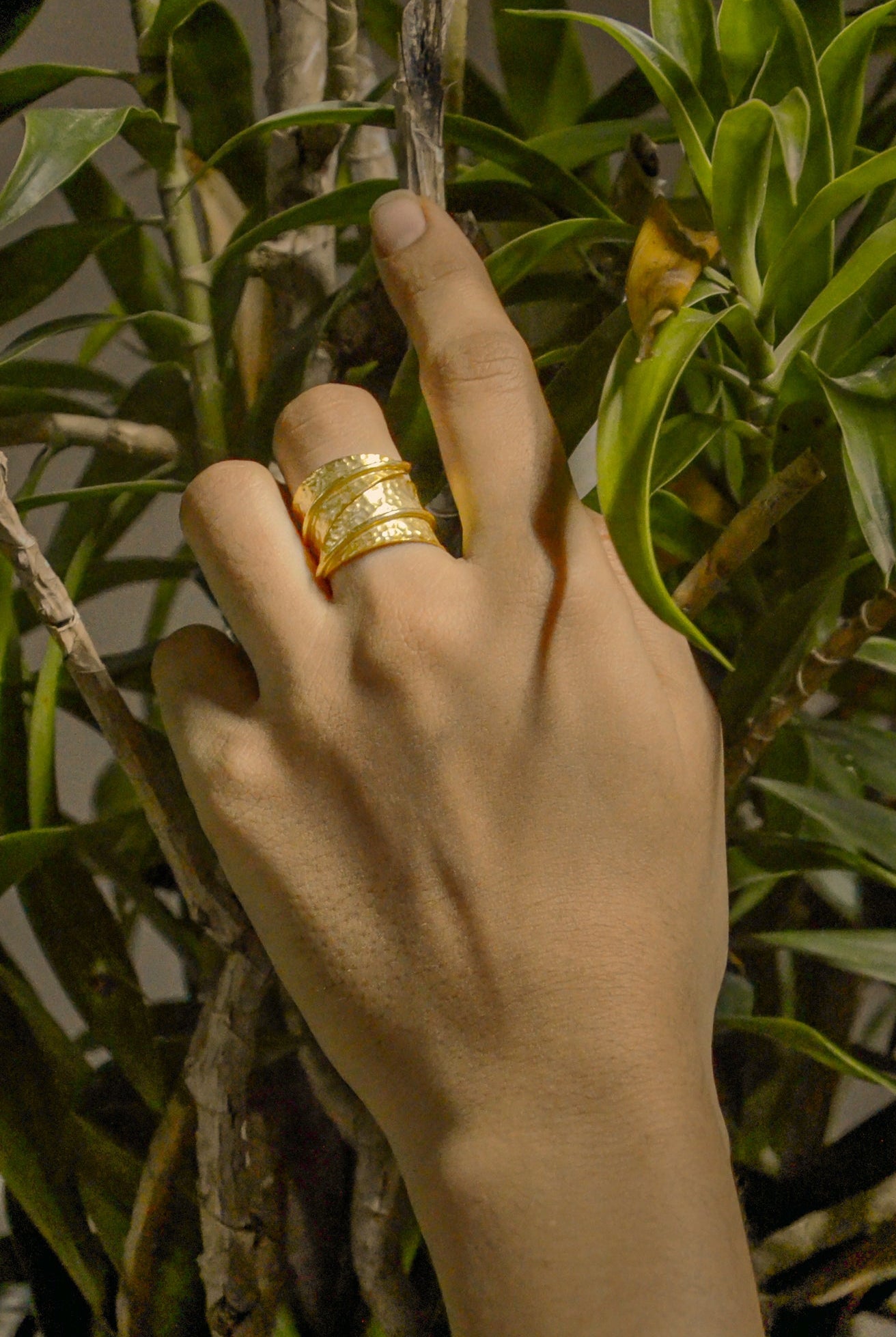 Noori Ring in Gold(Set of 2) - CiceroniEquiivalence