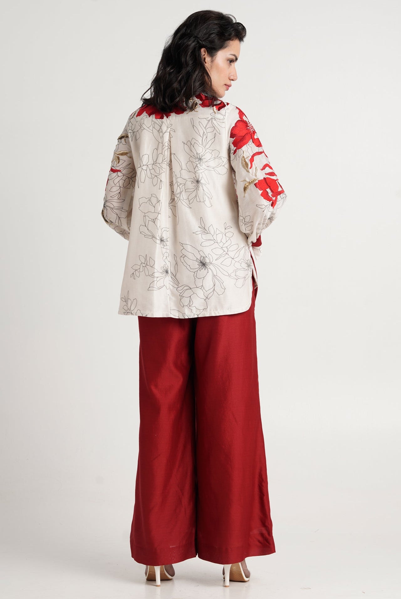 Nyla - Bloom Top + Wide Leg Pants - CiceroniCo-ord SetMadder Much