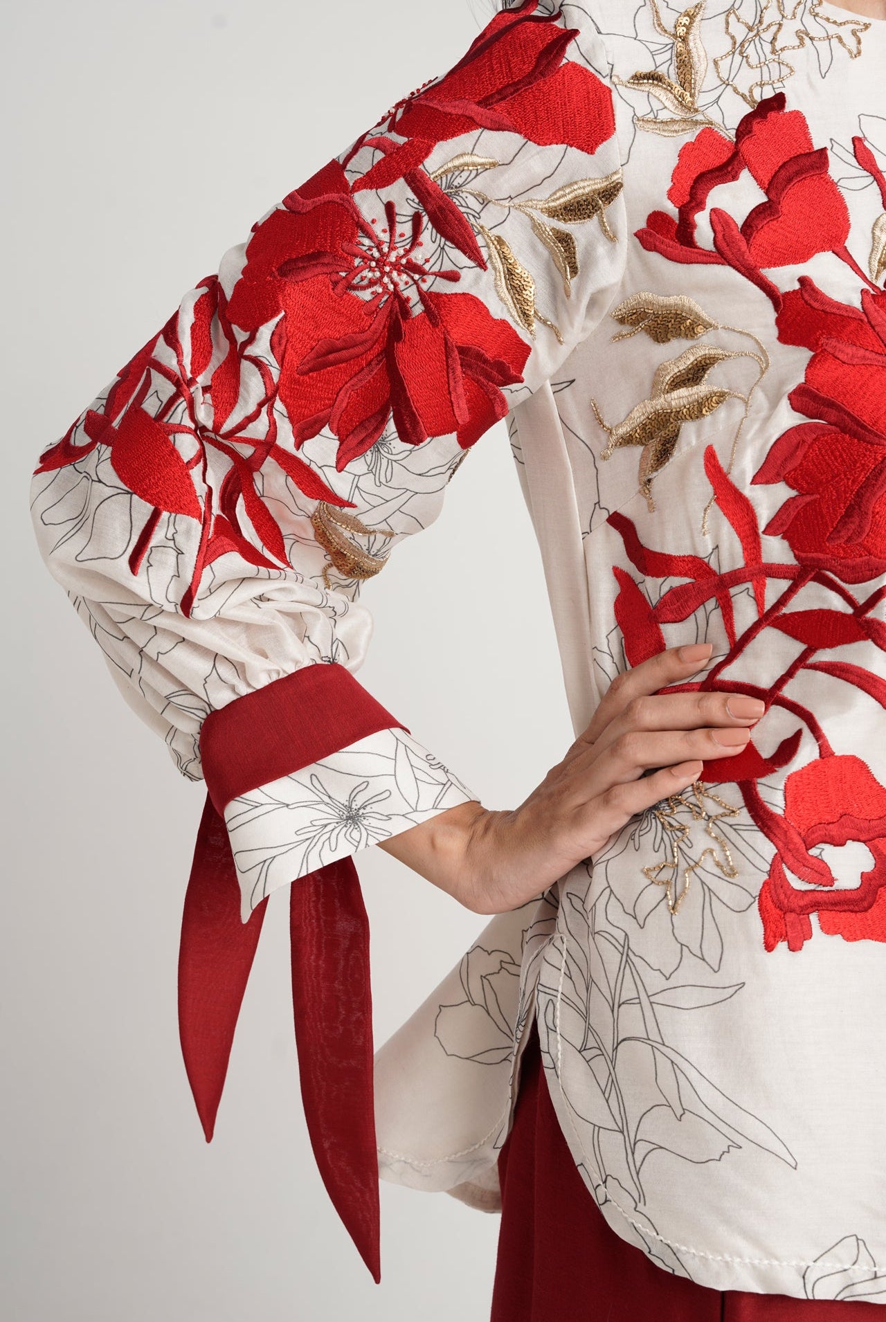 Nyla - Bloom Top + Wide Leg Pants - CiceroniCo-ord SetMadder Much