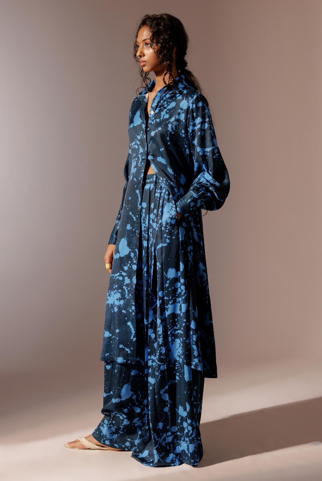 Nysa Pleated Trousers - CiceroniTrousersAdvait