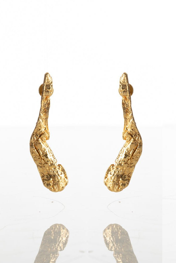 Oak Curved Earrings - CiceroniEarringsStudio Kassa