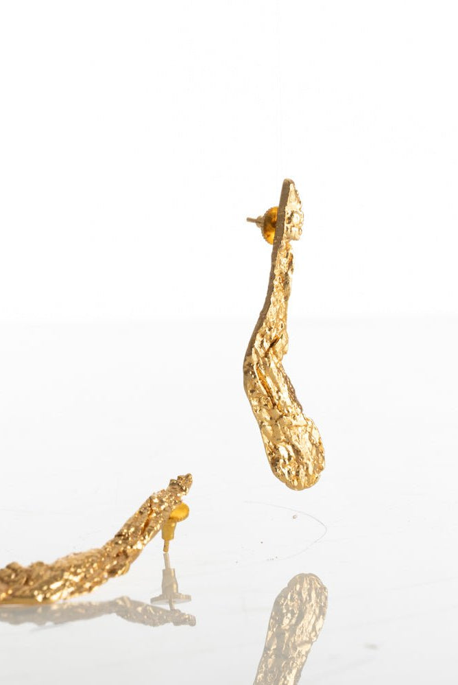 Oak Curved Earrings - CiceroniEarringsStudio Kassa