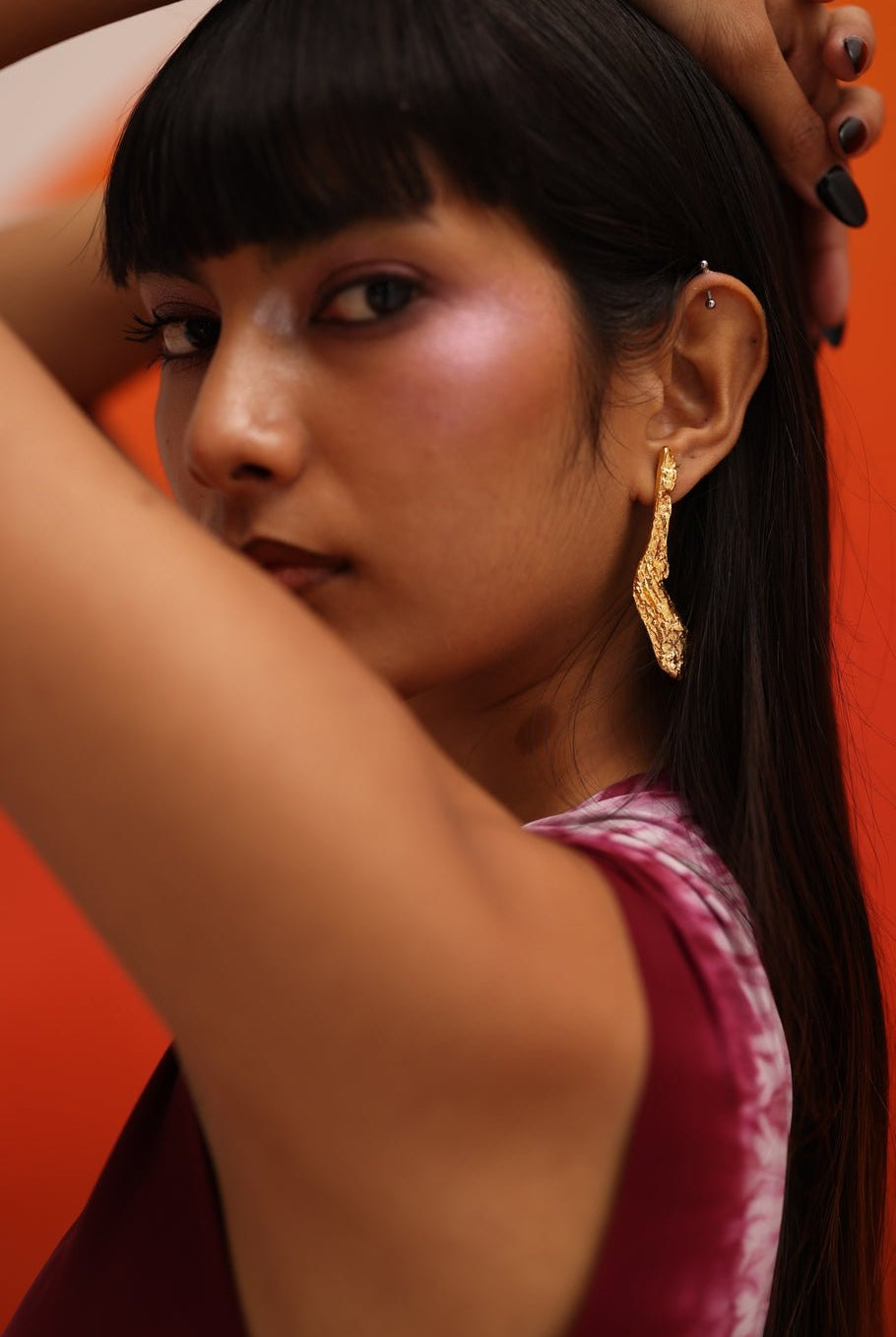 Oak Curved Earrings - CiceroniEarringsStudio Kassa