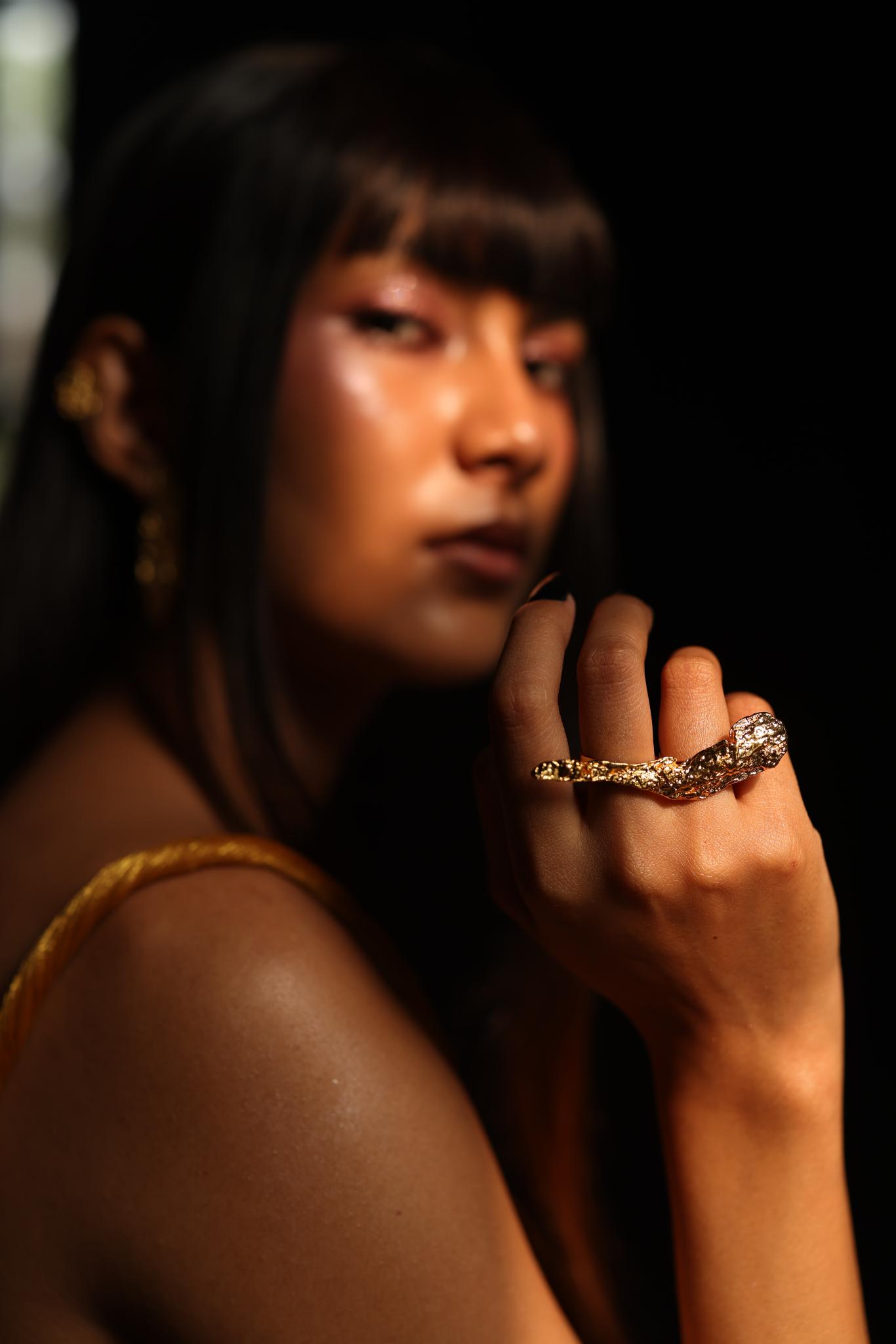 Oak Double Rings - CiceroniRingsStudio Kassa