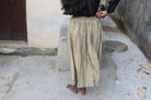 Oat Skirt & Charcoal Blouse - Ciceroniskirtwith N.
