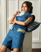 Ocean Eyes Jumpsuit - CiceroniJumpsuitArtbeats by Keerthana