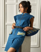 Ocean Eyes Jumpsuit - CiceroniJumpsuitArtbeats by Keerthana