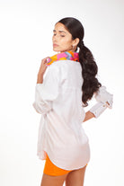 Odd Even Front Knot Shirt - CiceroniShirtsArtbeats by Keerthana