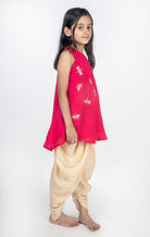 Off Shoulder Handwork Dragonfly Motif Embroidered Kurta Set - CiceroniKurta Set, Festive wearMr. Brat
