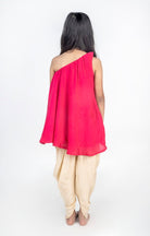Off Shoulder Handwork Dragonfly Motif Embroidered Kurta Set - CiceroniKurta Set, Festive wearMr. Brat
