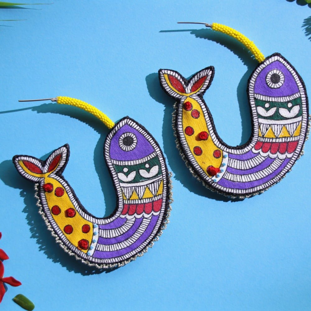 Oh Fish!! - CiceroniEarringsKrutiArts
