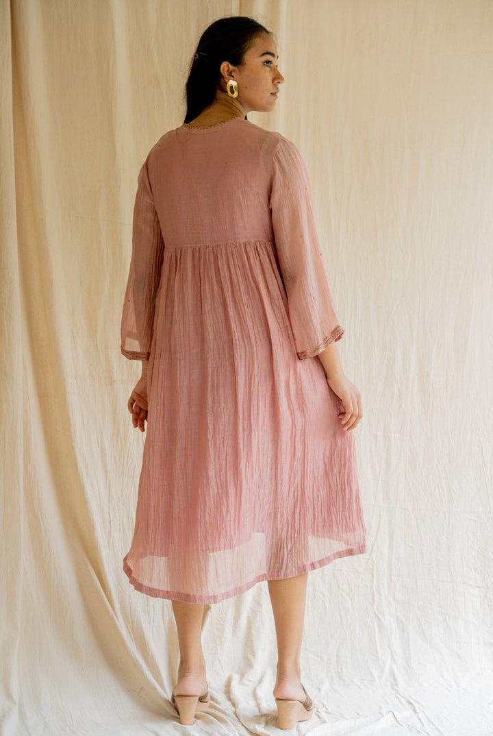 Old Rose Arsh Kurta Set - CiceroniNirjara