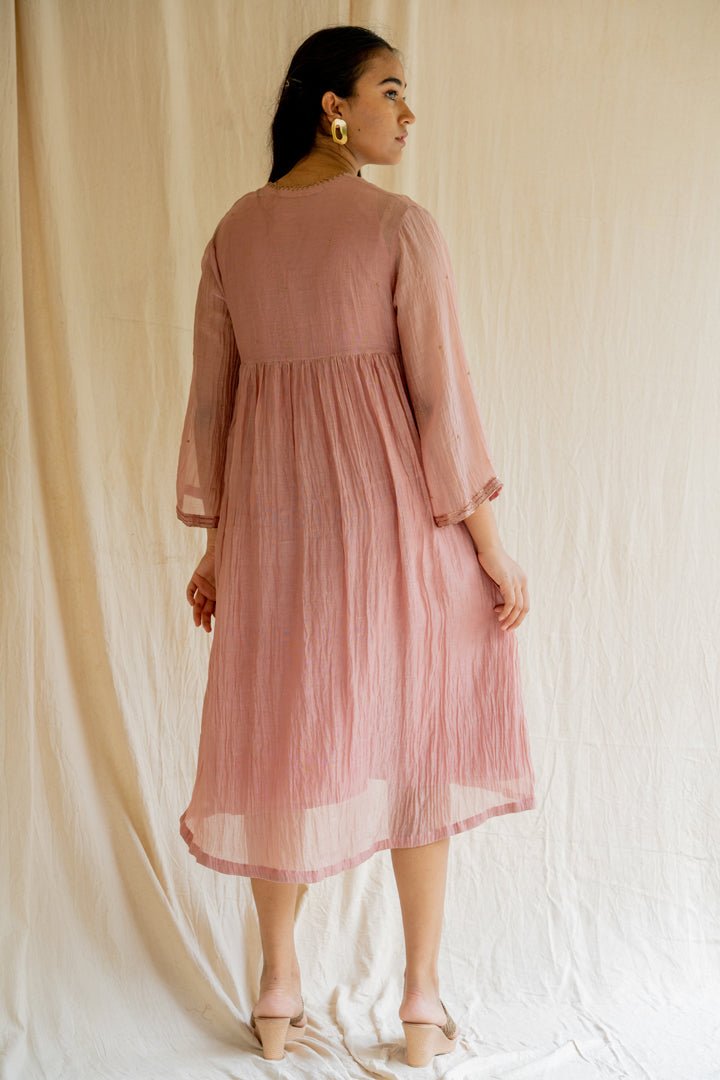 Old Rose Arsh Kurta Set - CiceroniNirjara