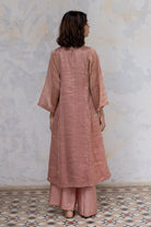 Old Rose Hazrat Kurta Set - CiceroniNirjara