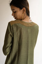 Olive Zeenat Kurta Set - CiceroniNirjara