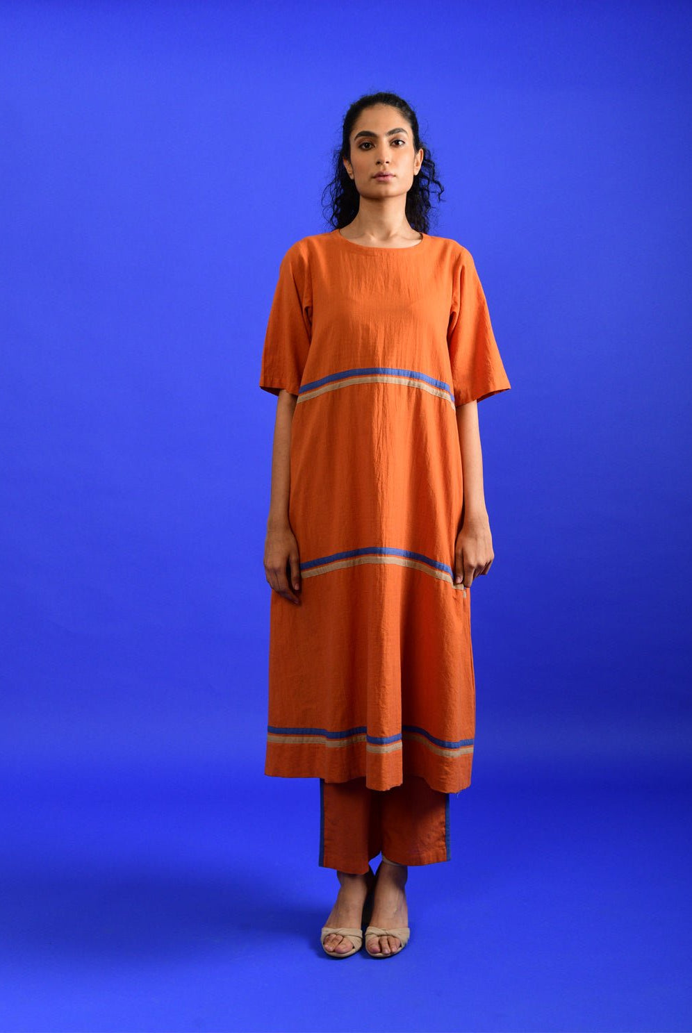 Orange Popsicle Co-ord Set - CiceroniCo-ord SetRias Jaipur