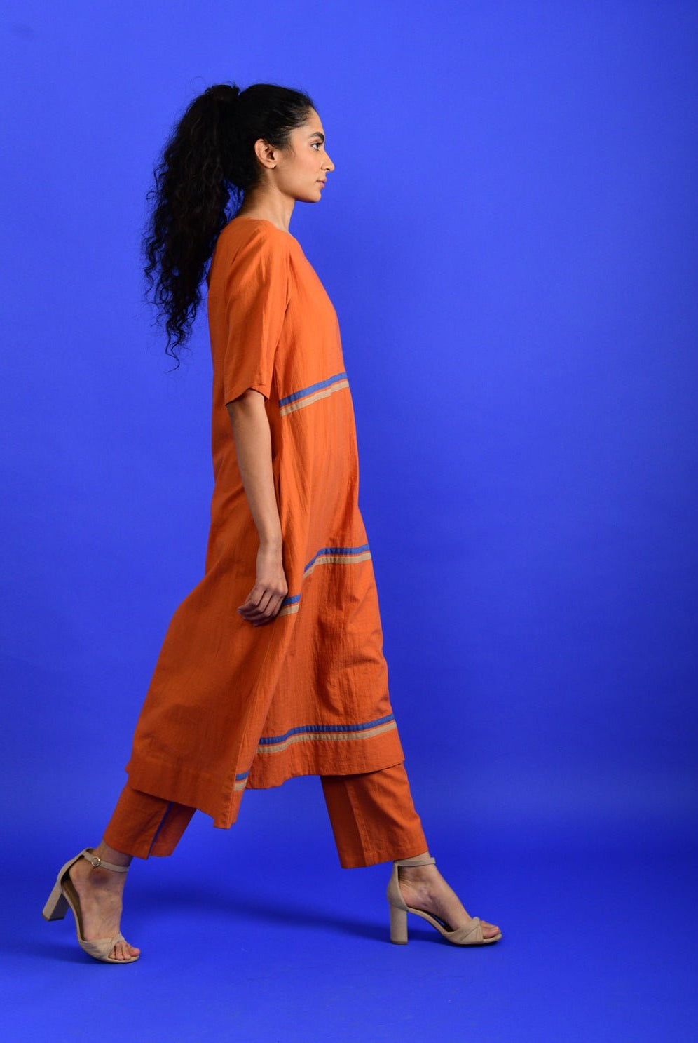 Orange Popsicle Co-ord Set - CiceroniCo-ord SetRias Jaipur