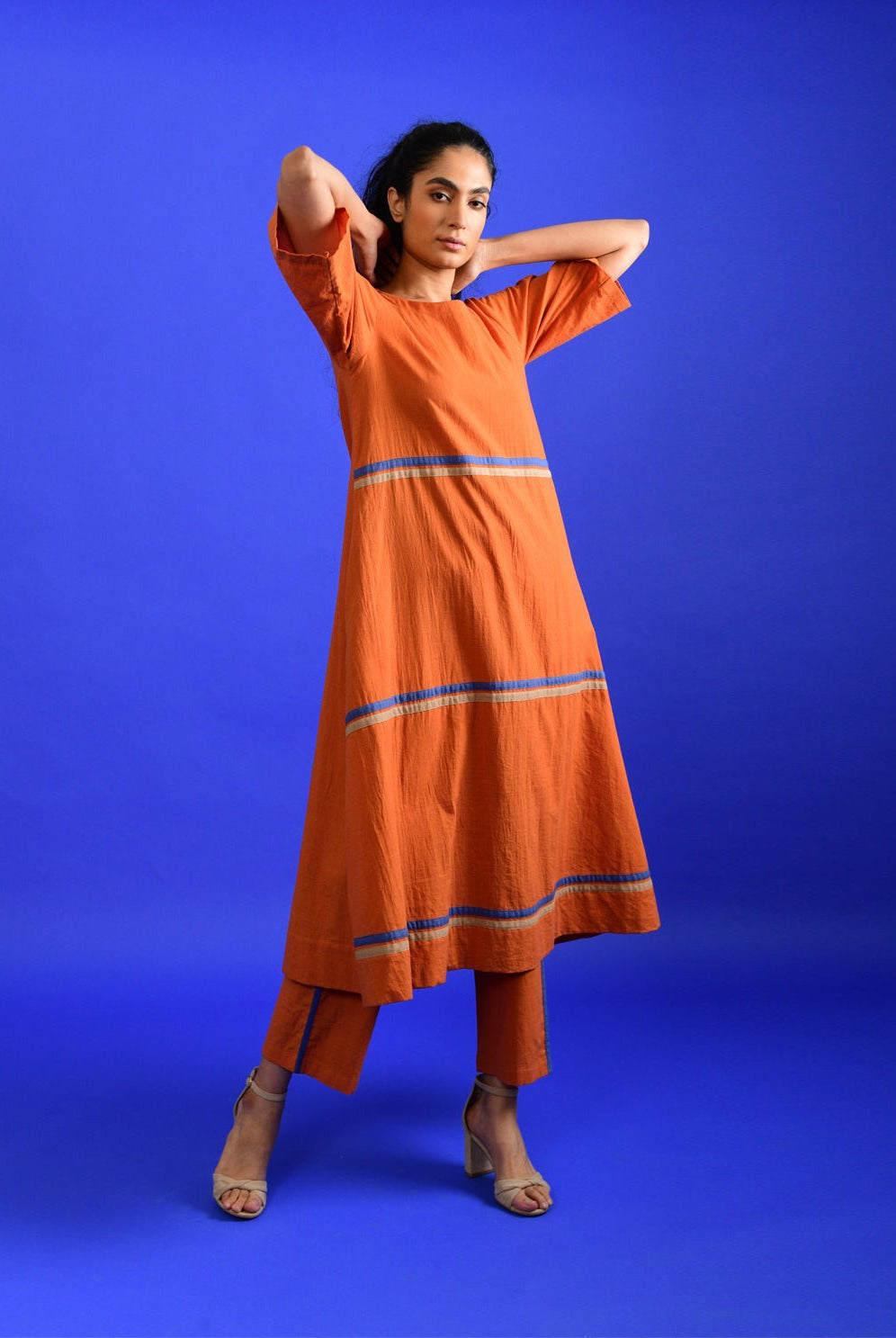 Orange Popsicle Co-ord Set - CiceroniCo-ord SetRias Jaipur