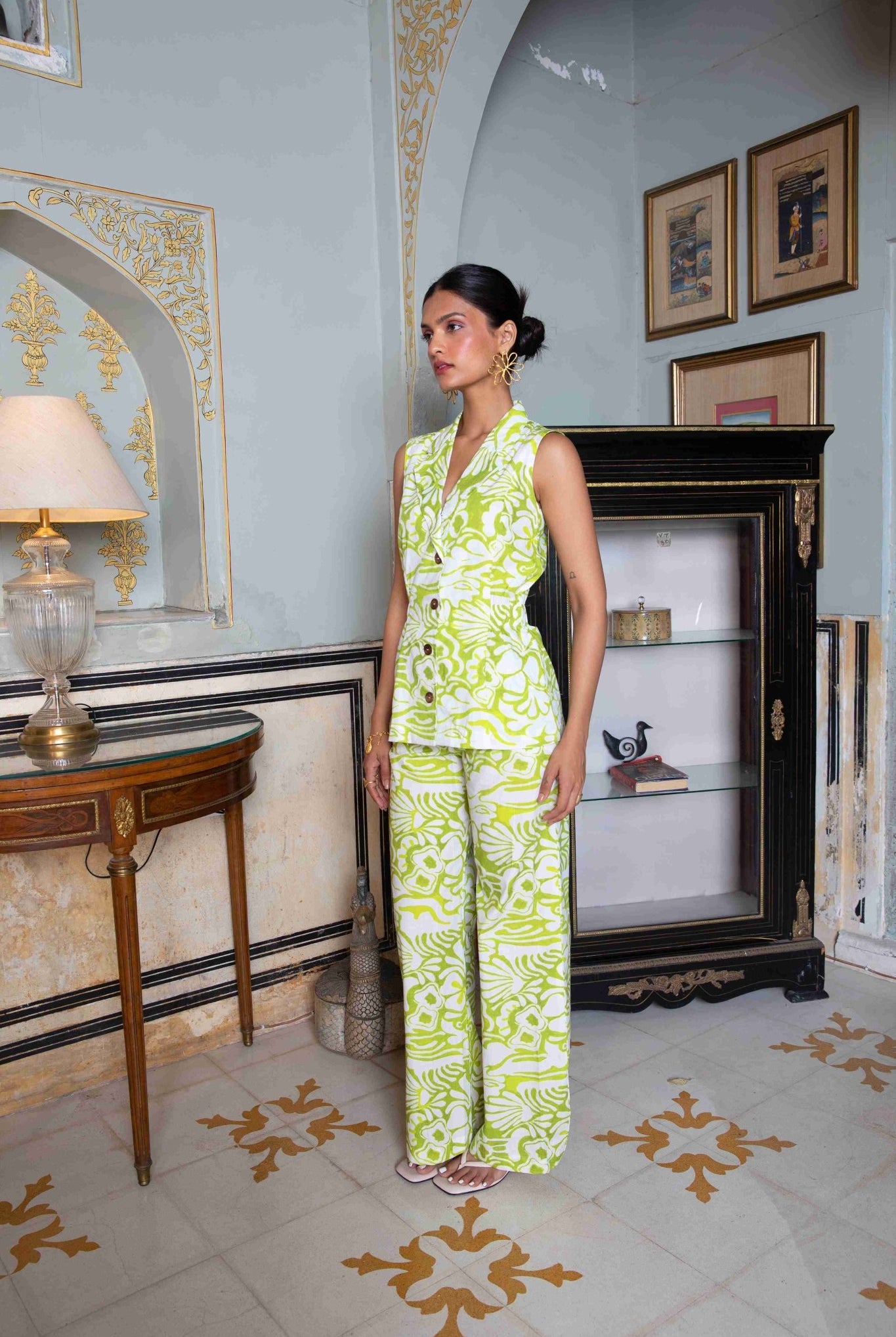 Out Of Office Co-ord Set In Carnation Print - CiceroniCo-ord SetHappi Space