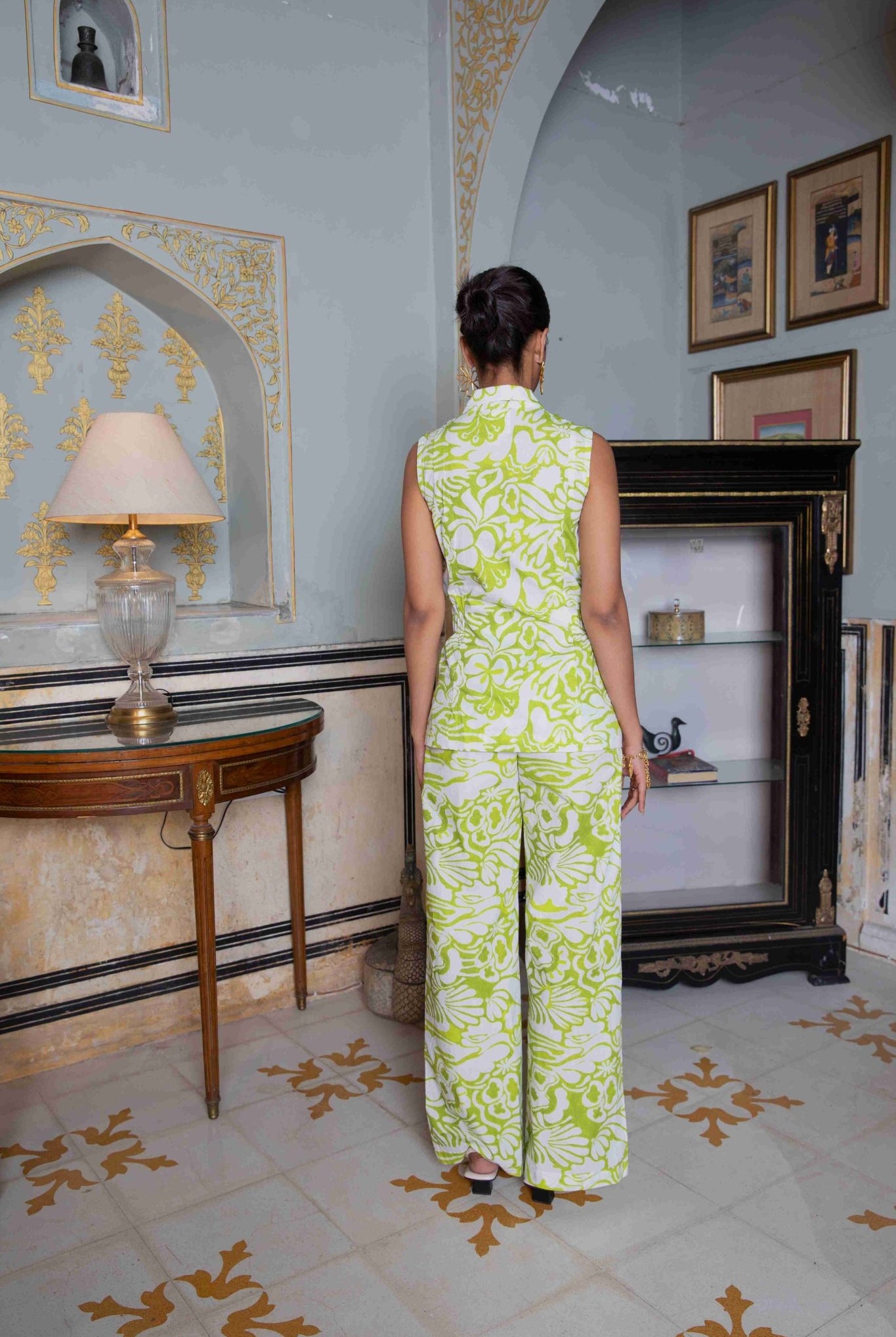 Out Of Office Co-ord Set In Carnation Print - CiceroniCo-ord SetHappi Space