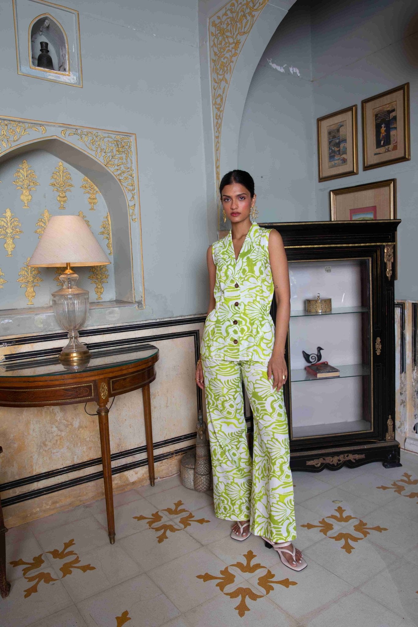 Out Of Office Co-ord Set In Carnation Print - CiceroniCo-ord SetHappi Space