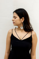 Oval Mogra Solids in Silver - CiceroniAarjavee