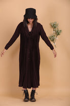 Overlap Dress With Buttons - CiceroniKoshue