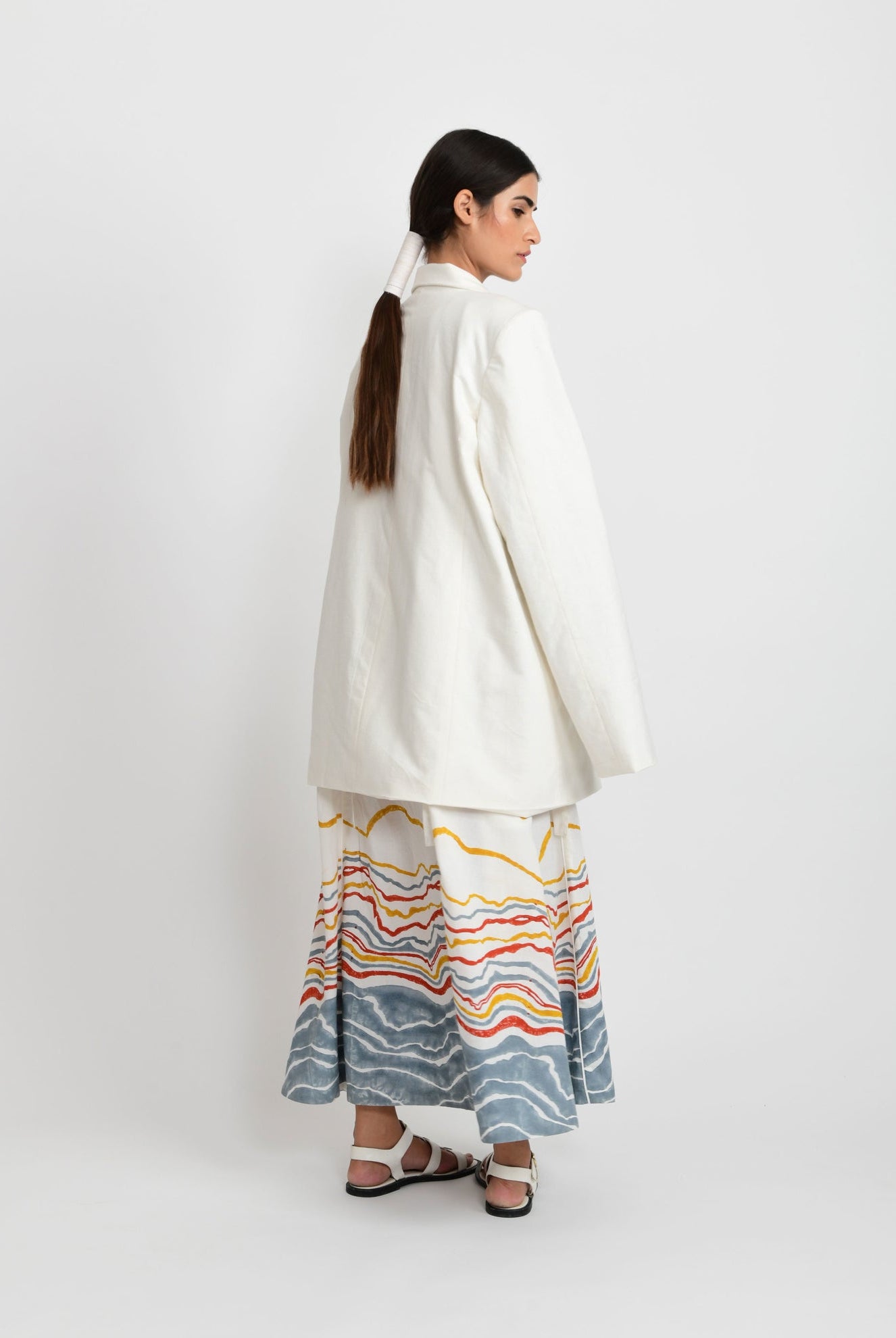 Oversized Sand Jacket - CiceroniRias Jaipur