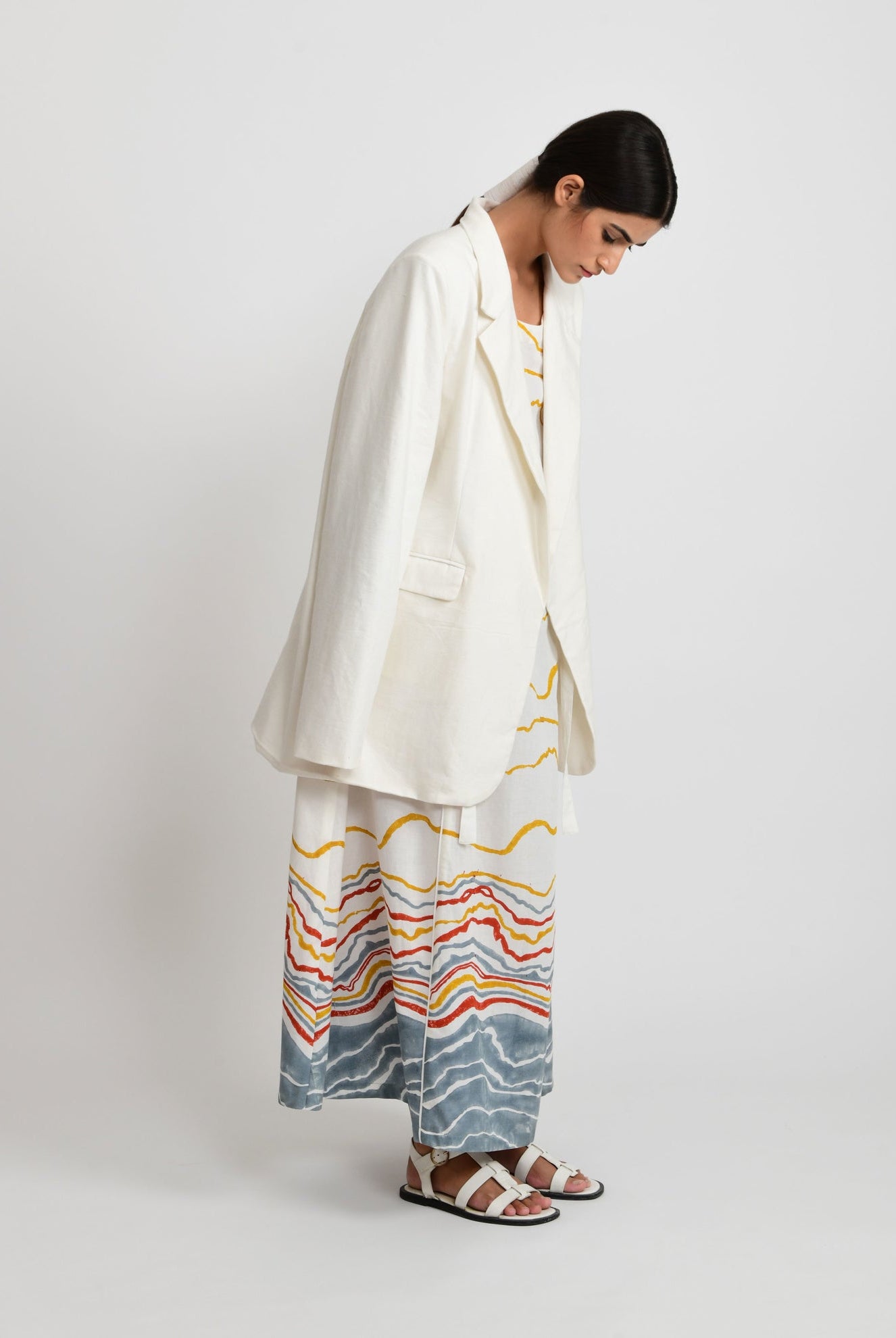 Oversized Sand Jacket - CiceroniRias Jaipur