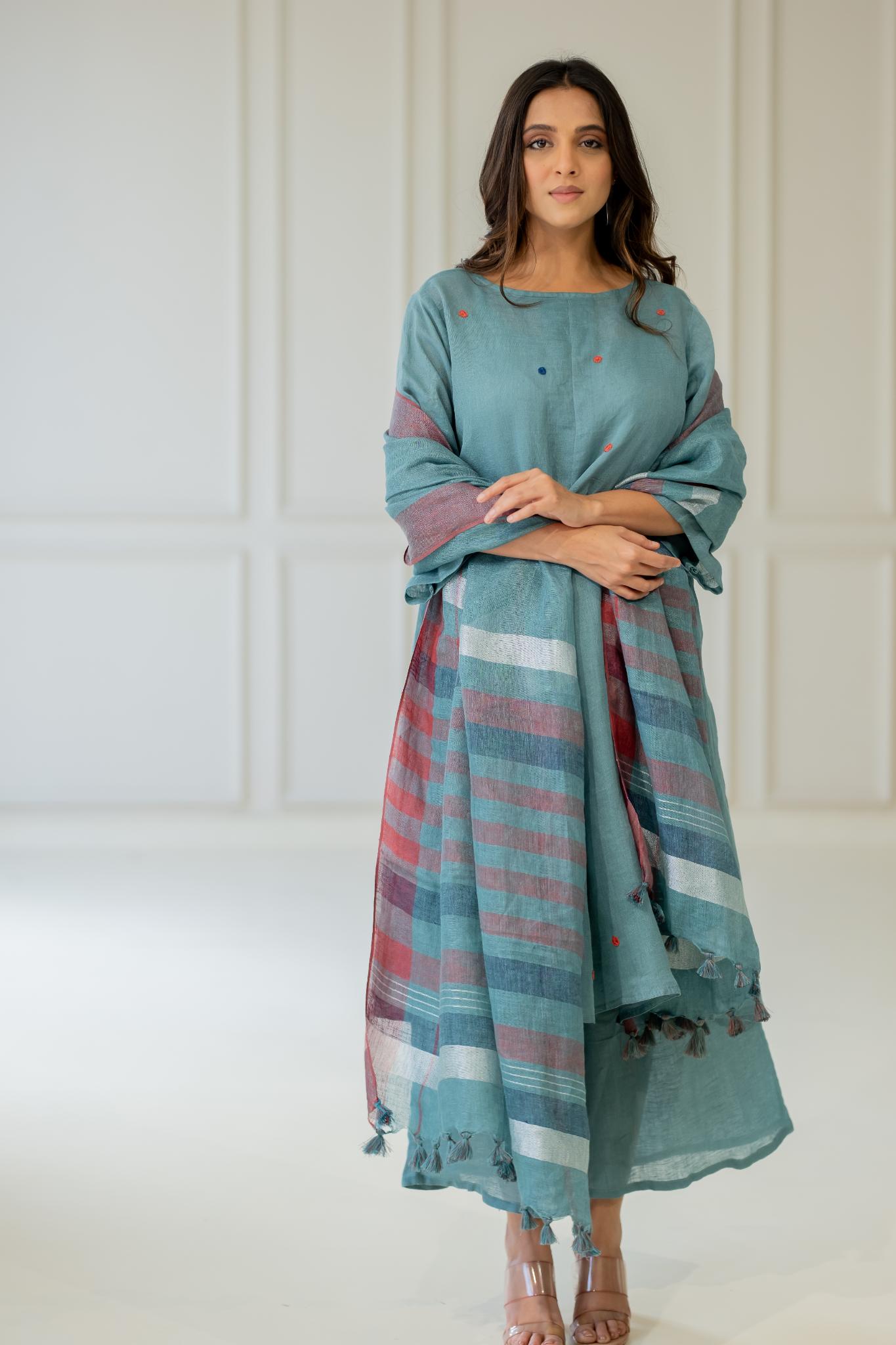 Paradiso Linen Kurta Set - CiceroniKurta SetSilai Studio