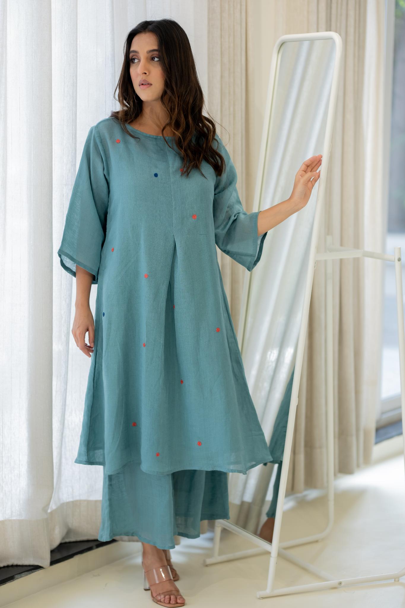 Paradiso Linen Kurta Set - CiceroniKurta SetSilai Studio