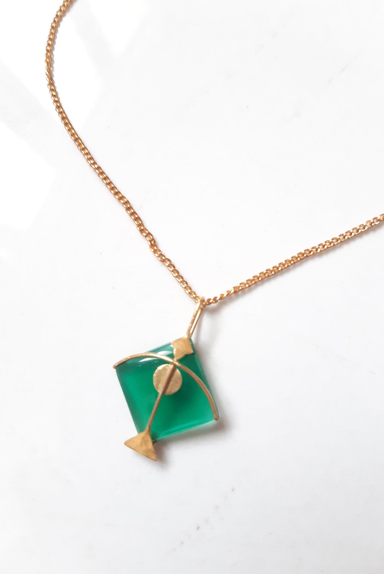 PATANG Green Onyx Pendant - CiceroniBaka