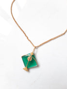 PATANG Green Onyx Pendant - CiceroniBaka