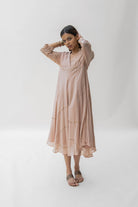 Pearl Pink Maheem Dress - CiceroniNirjara