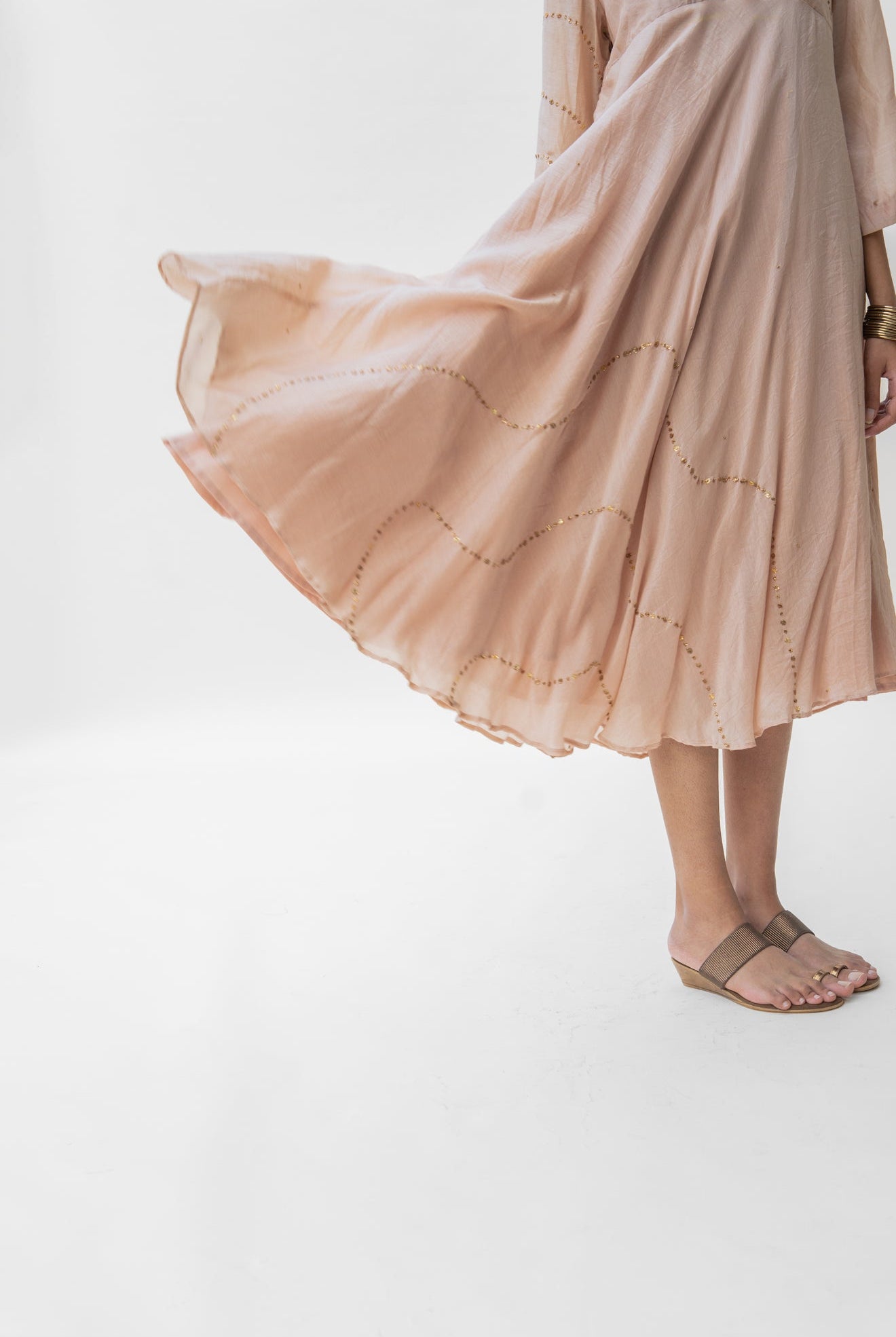 Pearl Pink Maheem Dress - CiceroniNirjara