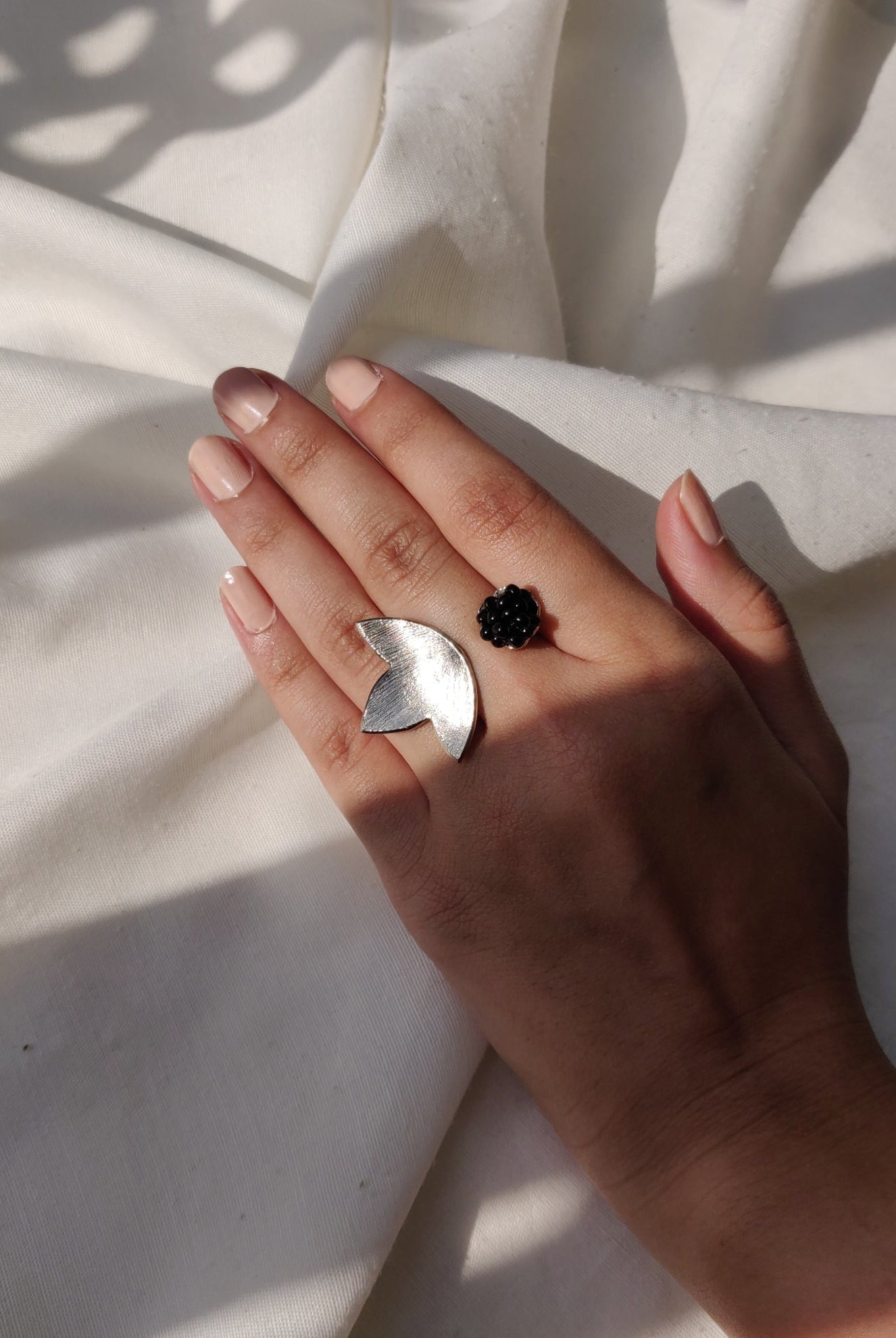 Petal Ring in Silver - CiceroniAarjavee