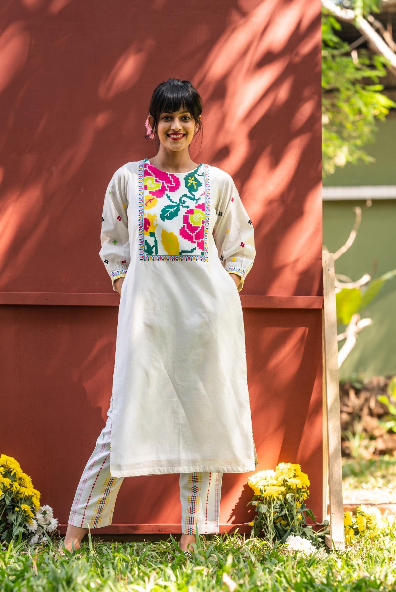 Petalpop Delight Kurta Set - CiceroniKurta SetPrachi Kamat