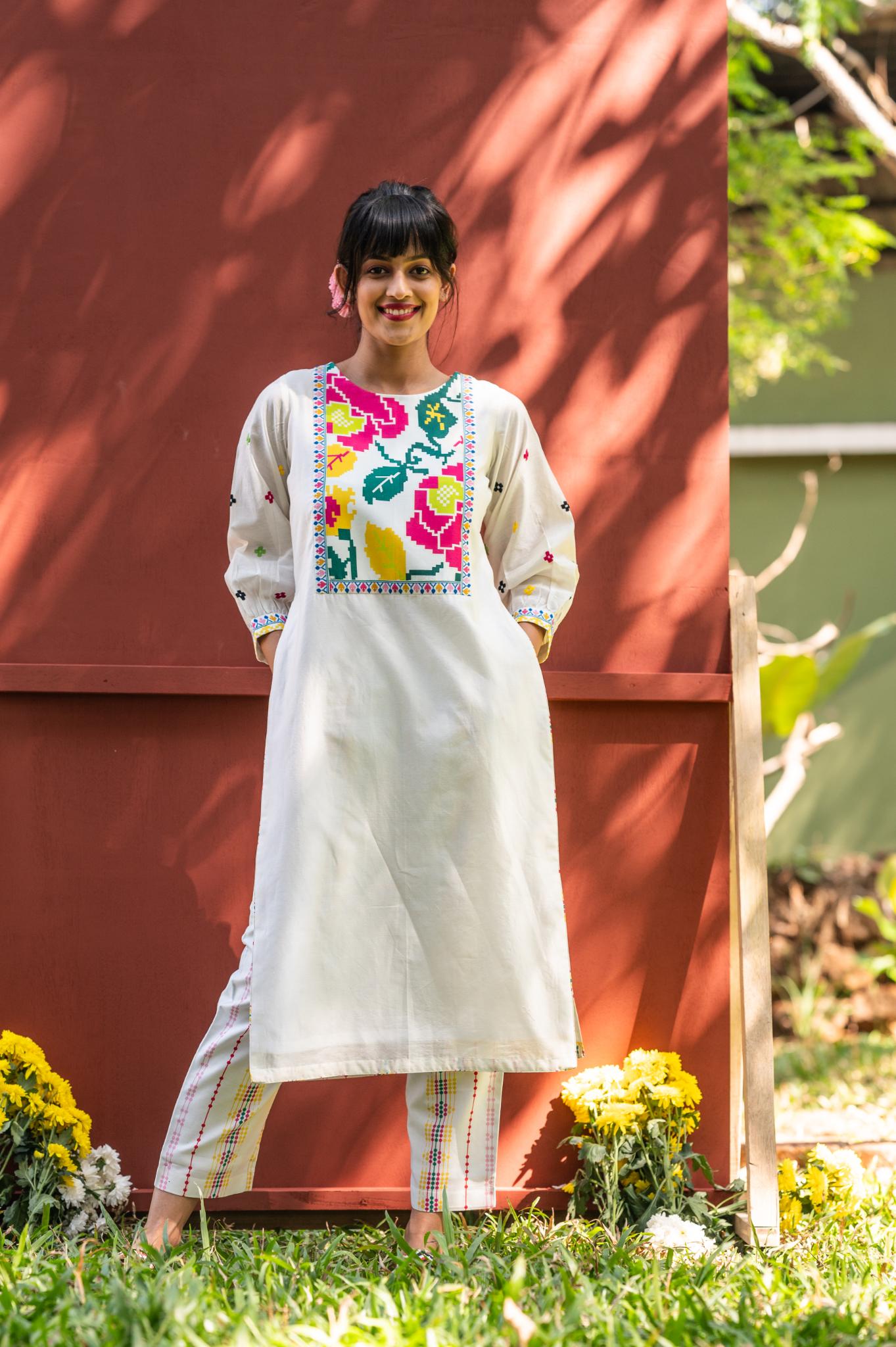 Petalpop Delight Kurta Set - CiceroniKurta SetPrachi Kamat