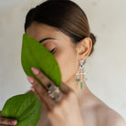 Pichwai Bageecha Earrings - CiceroniEarringsBaka