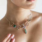 Pichwai Bageecha Necklace - CiceroniBaka
