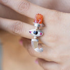 Pichwai Cow Horn Ring - CiceroniRingBaka