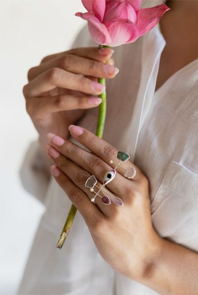 Pichwai Lotus Ring - CiceroniRingBaka