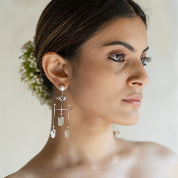 Pichwai Maha Rasa Earrings - CiceroniEarringsBaka