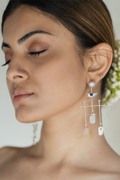 Pichwai Maha Rasa Earrings - CiceroniEarringsBaka